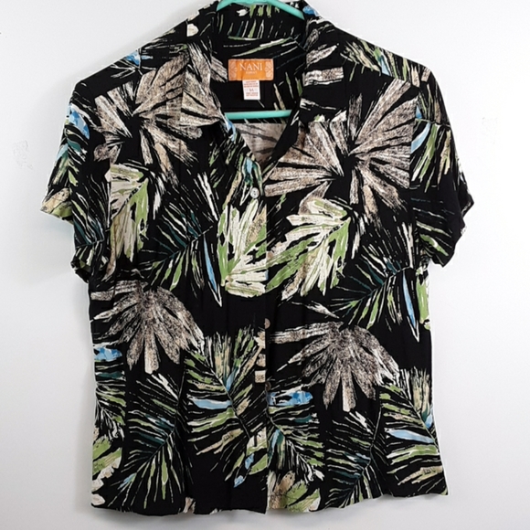 NANI HAWAII Tops - NANI Hawaiian Casual Shirt Size Medium